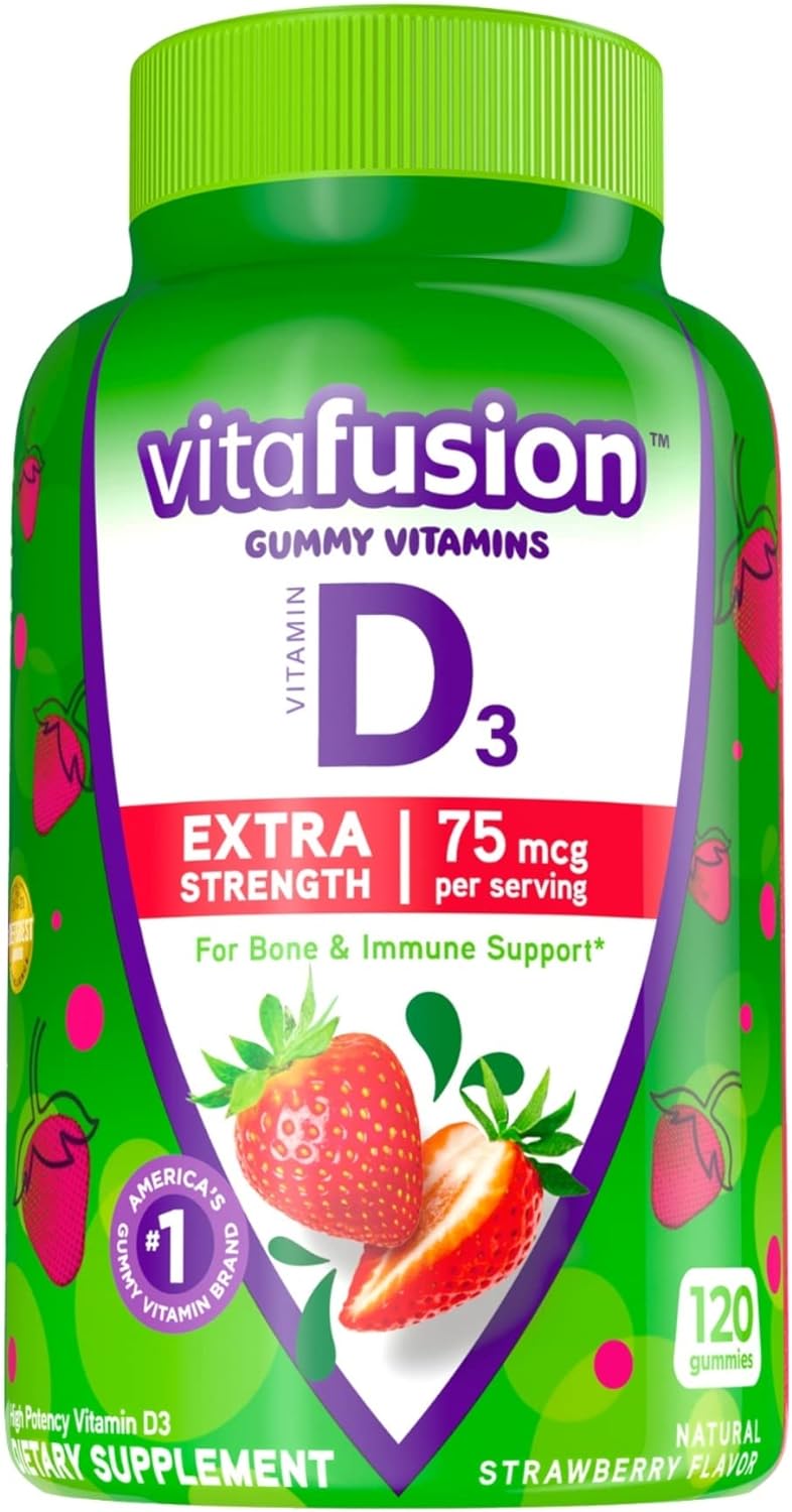 Vitafusion, Gomitas con Fuerza Extra de Vitamina D3