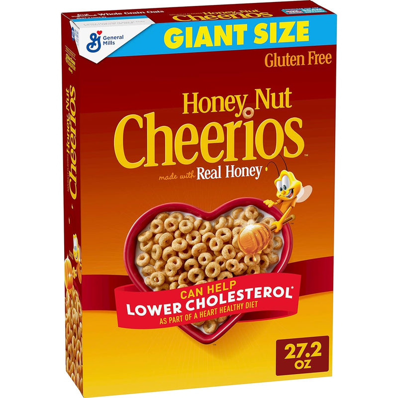 Cereales para desayuno con avena Cheerios Honey Nut