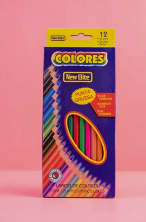 Conjunto De Lápices De Colores A Base De Aceite Con 12 Colores Para Dibujo Y Pintura De Niños