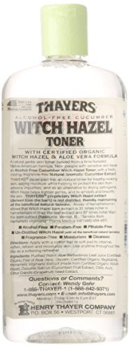Thayers Witch Hazel Aloe Vera Toner, Cucumber, 12 fl oz