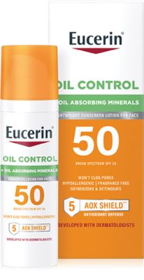 Eucerin 2.5 oz. Oil Control Face Sunscreen Lotion SPF 50