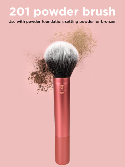 Real Techniques® Powder & Bronzer Makeup Brush, Single