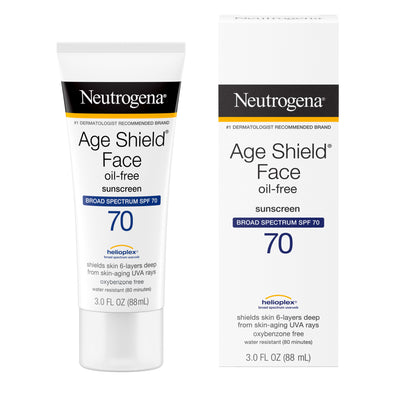 Neutrogena Age Shield Face Oil-Free Sunscreen SPF 70, 3 fl. oz