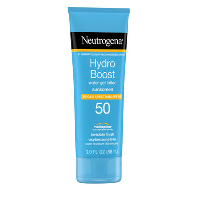 Neutrogena Hydro Boost Moisturizing Sunscreen Lotion, SPF 50, 3 fl. oz