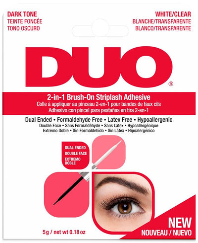 2-In-1 Brush-On Eyelash Adhesive