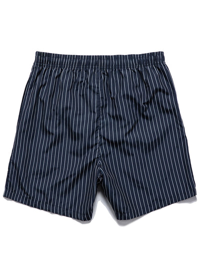 ROMWE Guys Striped Drawstring Shorts