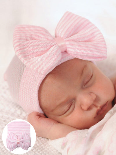 Newborn Girl Photography Bow Hat