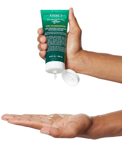 Oil Eliminator Deep Cleansing Exfoliating Face Wash For Men, 6.8-oz.