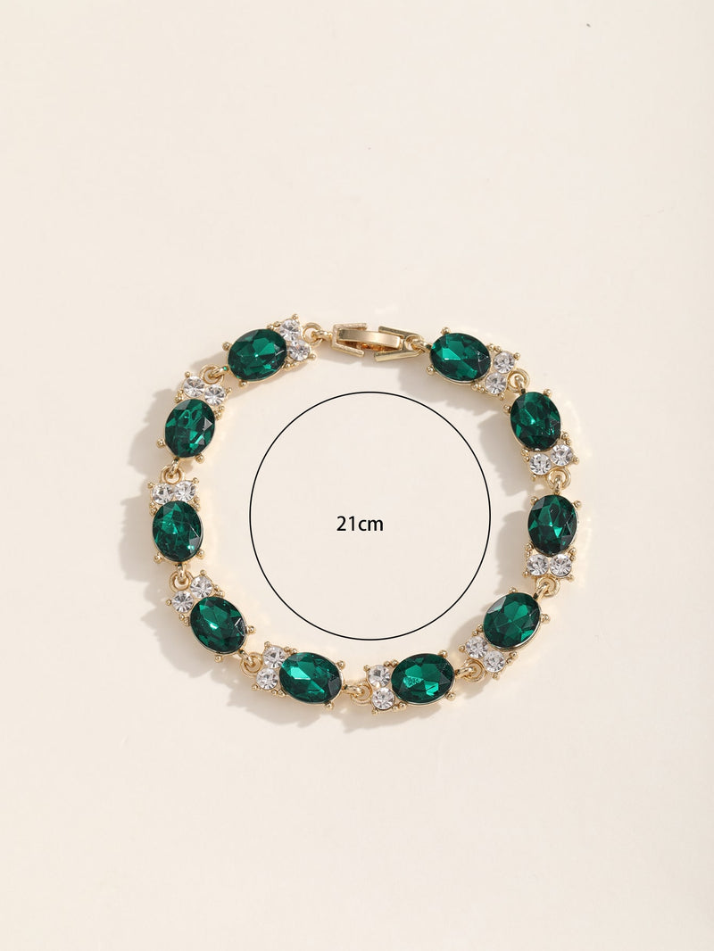 Gemstone Decor Bracelet