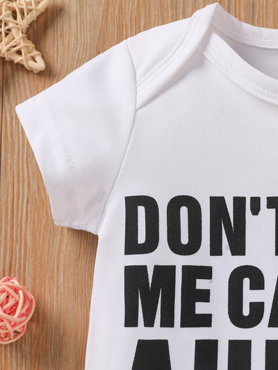 Baby Slogan Graphic Bodysuit