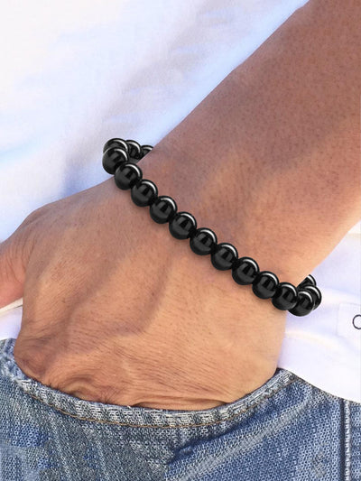 Men Stone Beaded Bracelet