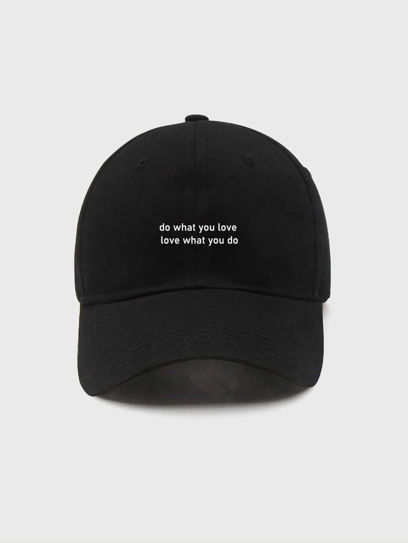 Men Slogan Graphic Baseball Cap