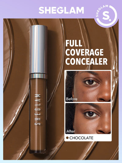 SHEGLAM 12 Hr Full Coverage Concealer Shortbread