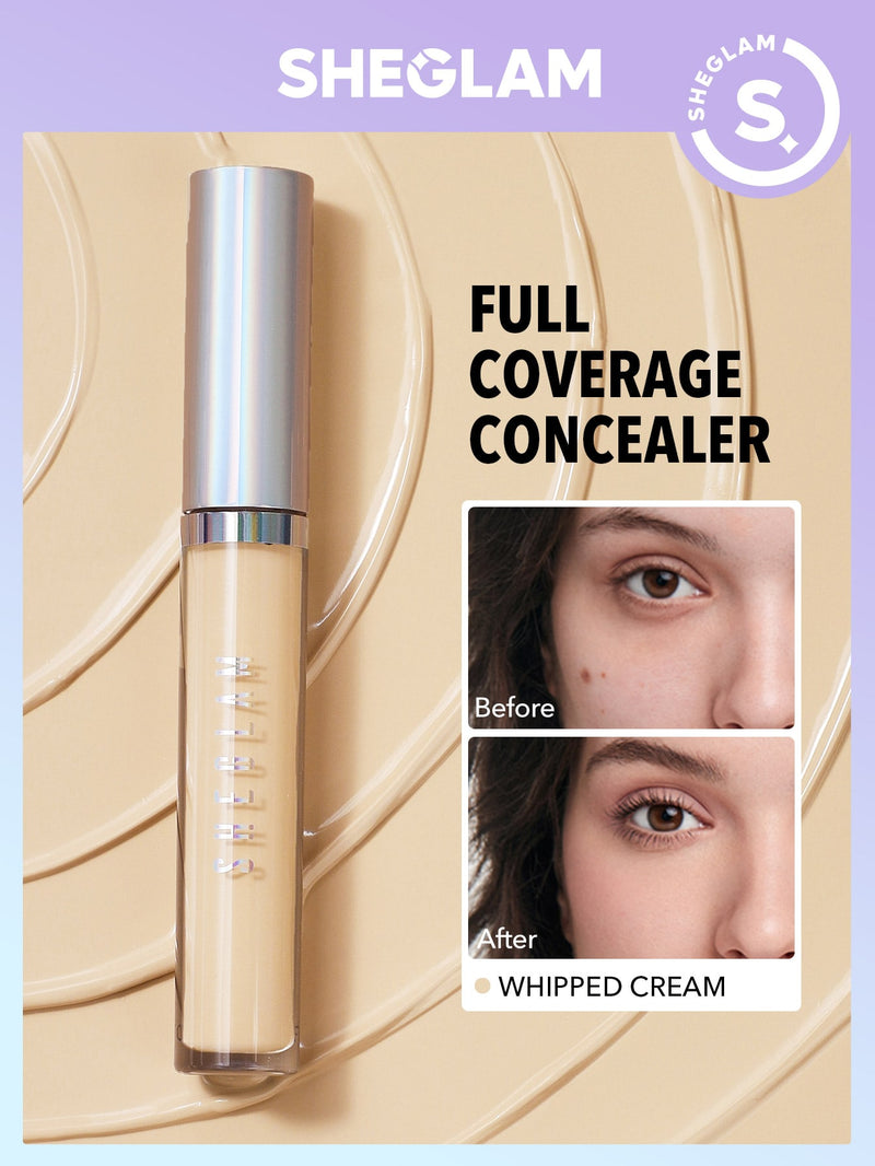 SHEGLAM 12 Hr Full Coverage Concealer Shortbread