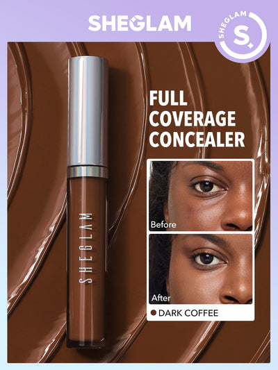 SHEGLAM 12 Hr Full Coverage Concealer Shortbread