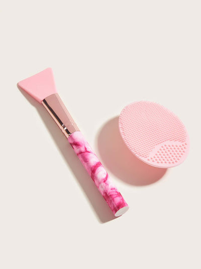 1pc Facial Sheet Brush 1pc Face Cleaning Brush