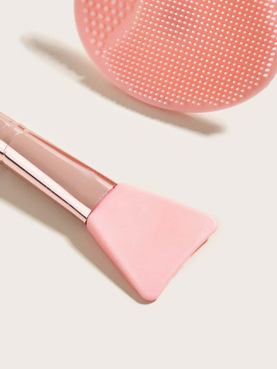 1pc Facial Sheet Brush 1pc Face Cleaning Brush