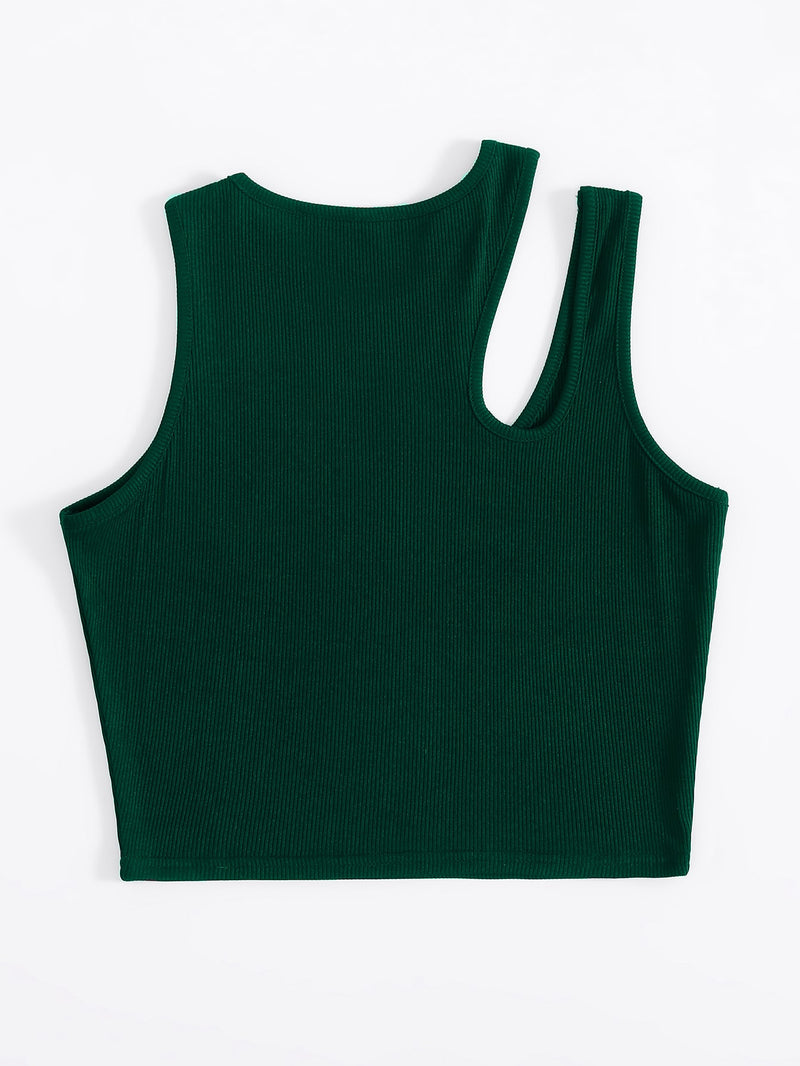 Cut Out Detail Tank Top