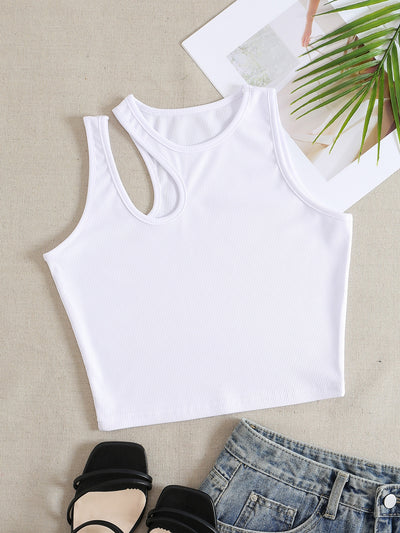 Cut Out Detail Tank Top