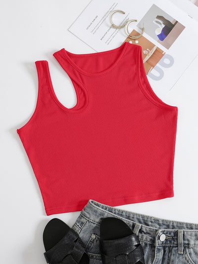 Cut Out Detail Tank Top