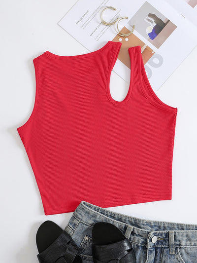 Cut Out Detail Tank Top