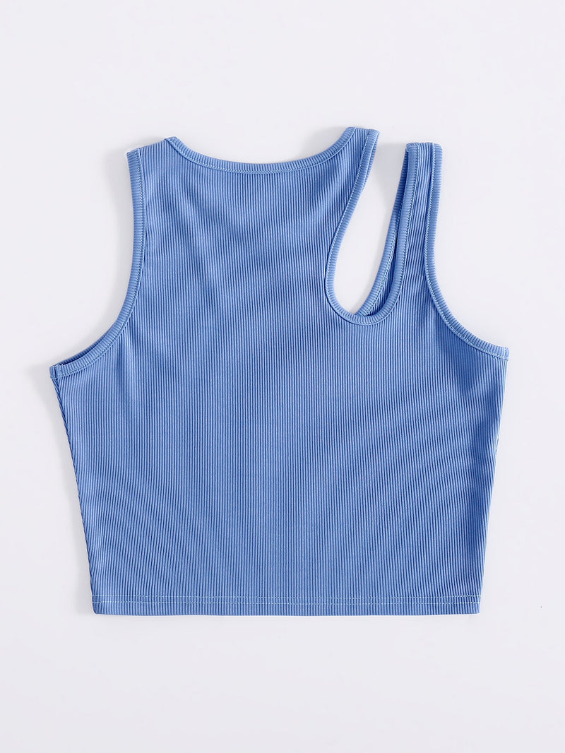 Cut Out Detail Tank Top