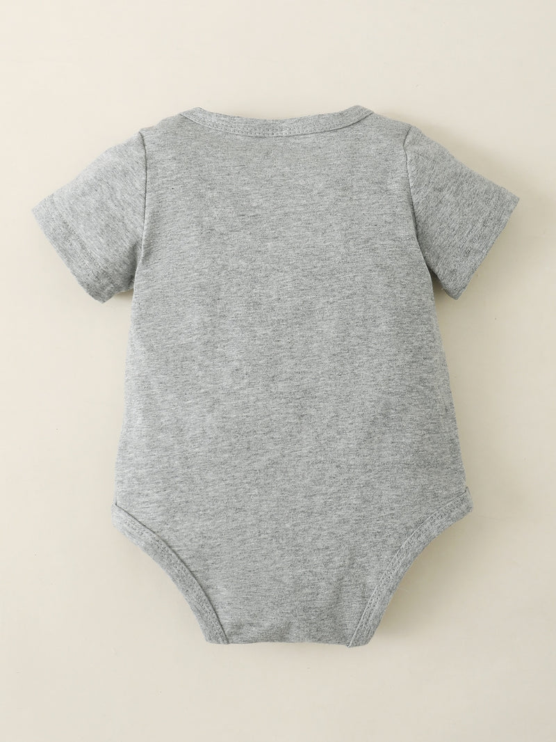 Baby Slogan Graphic Bodysuit