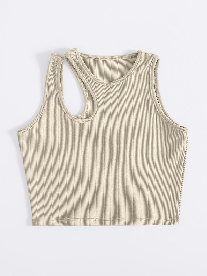 Cut Out Detail Tank Top