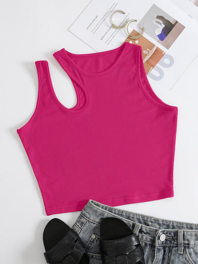 Cut Out Detail Tank Top