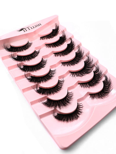 7pairs Cat Eye False Eyelashes