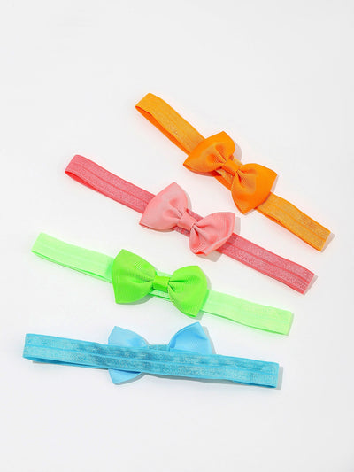 12pcs Baby Bow Decor Hair Band