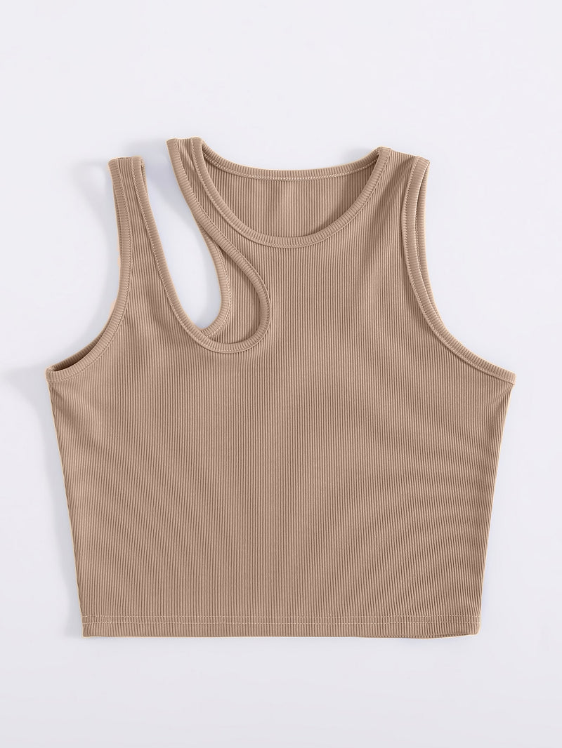 Cut Out Detail Tank Top