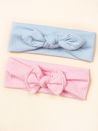 2pcs Baby Solid Headband