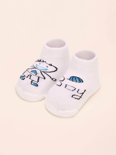 6pairs Baby Figure Graphic Socks