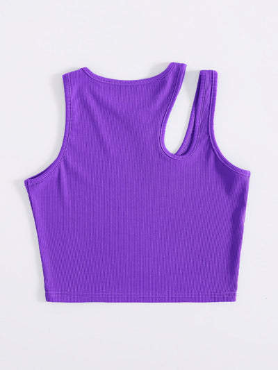 Cut Out Detail Tank Top