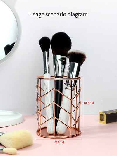 Metal Hollow out Cosmetic Holder