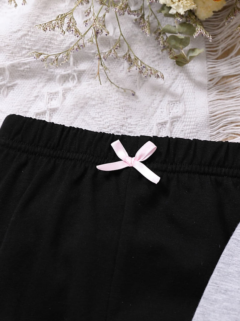 Baby 3pcs Bow Front Pants