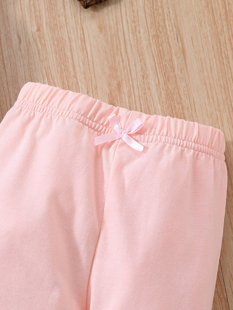 Baby 3pcs Bow Front Pants