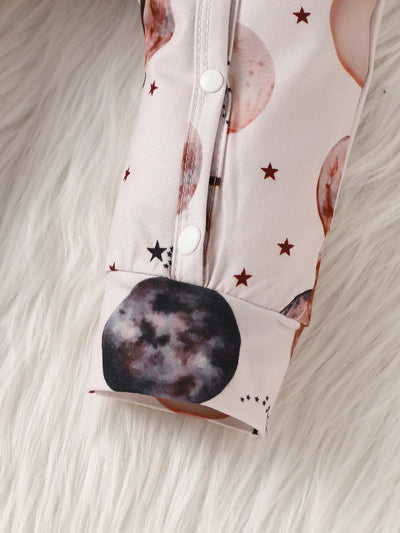 Baby Planet Star Print Jumpsuit