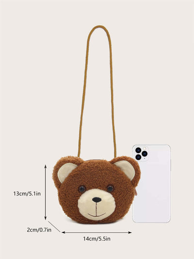 Kids Cartoon Bear Design Novelty Bag