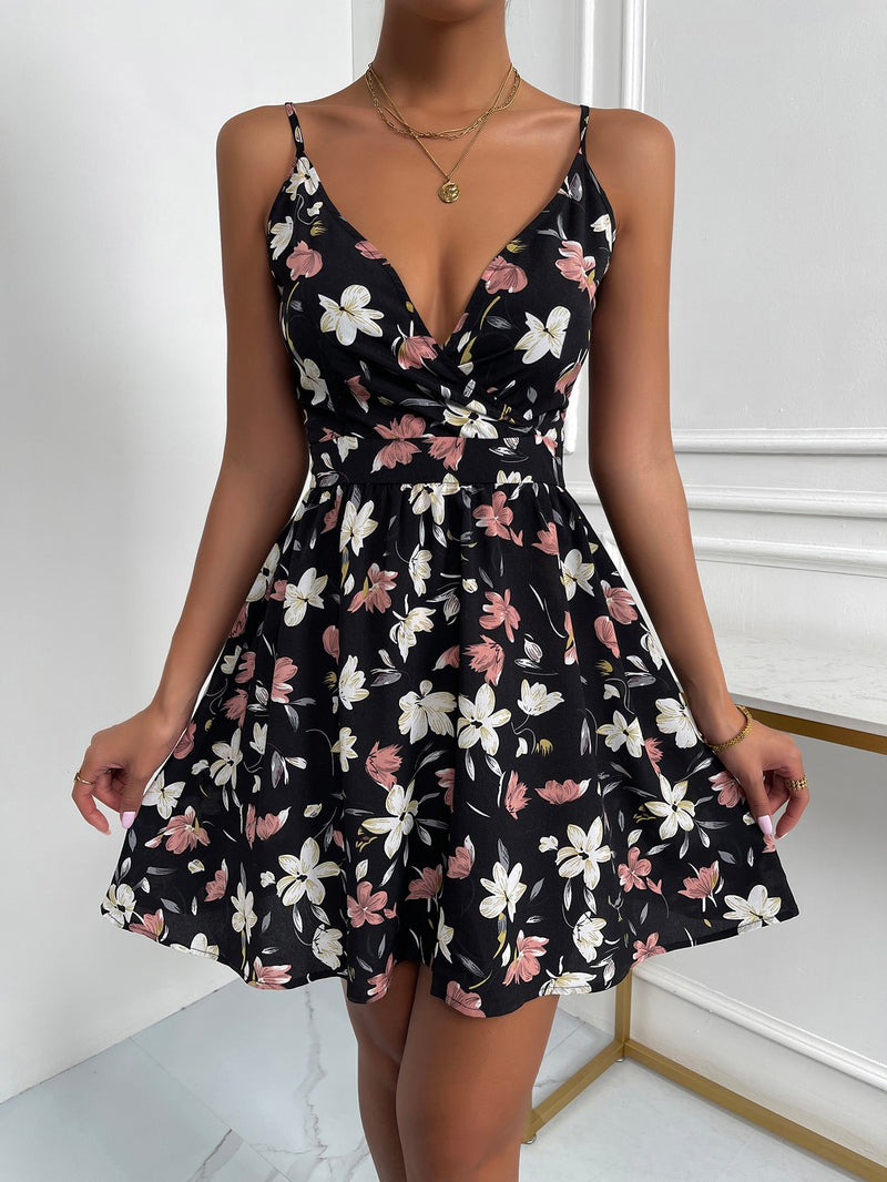 Floral Print Cami Dress