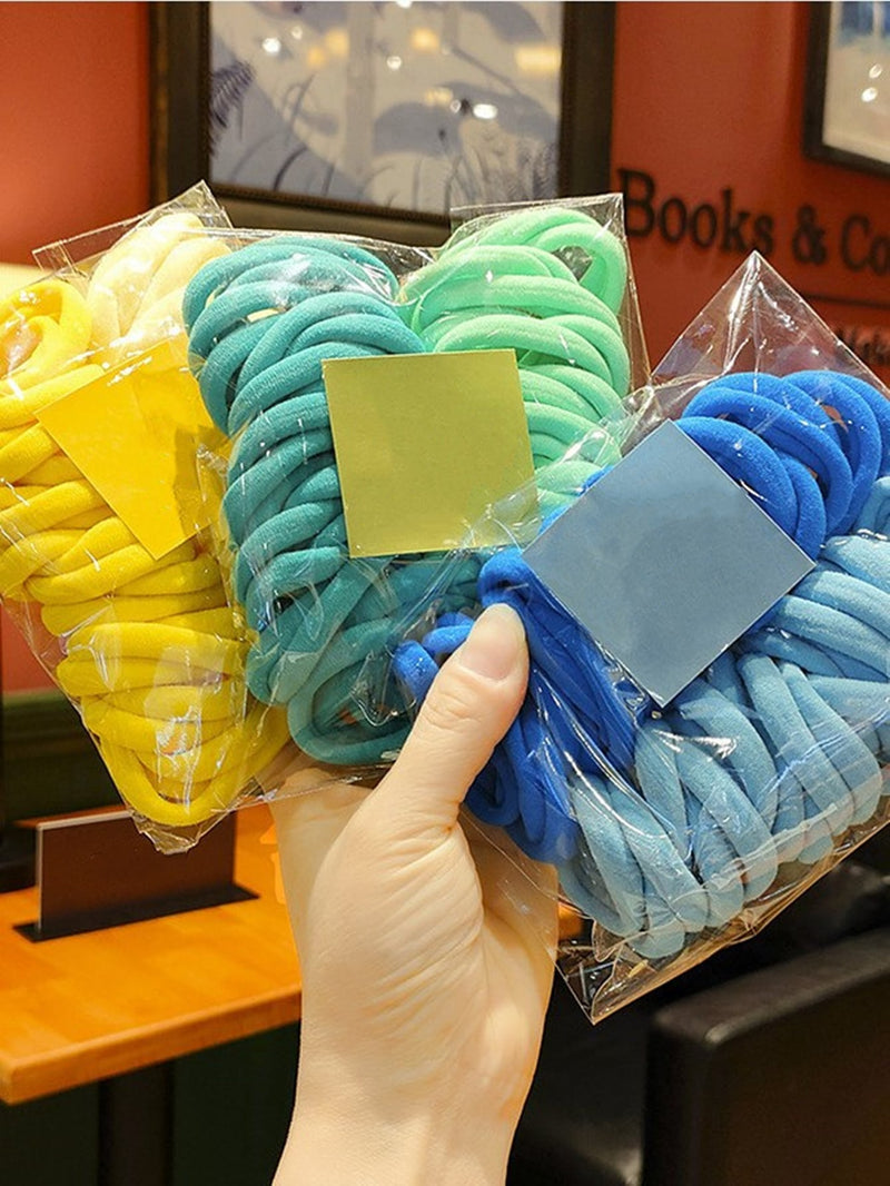 50pcs Random Color Hair Tie