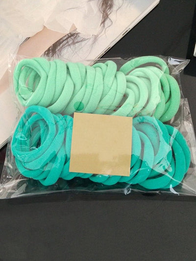 50pcs Random Color Hair Tie