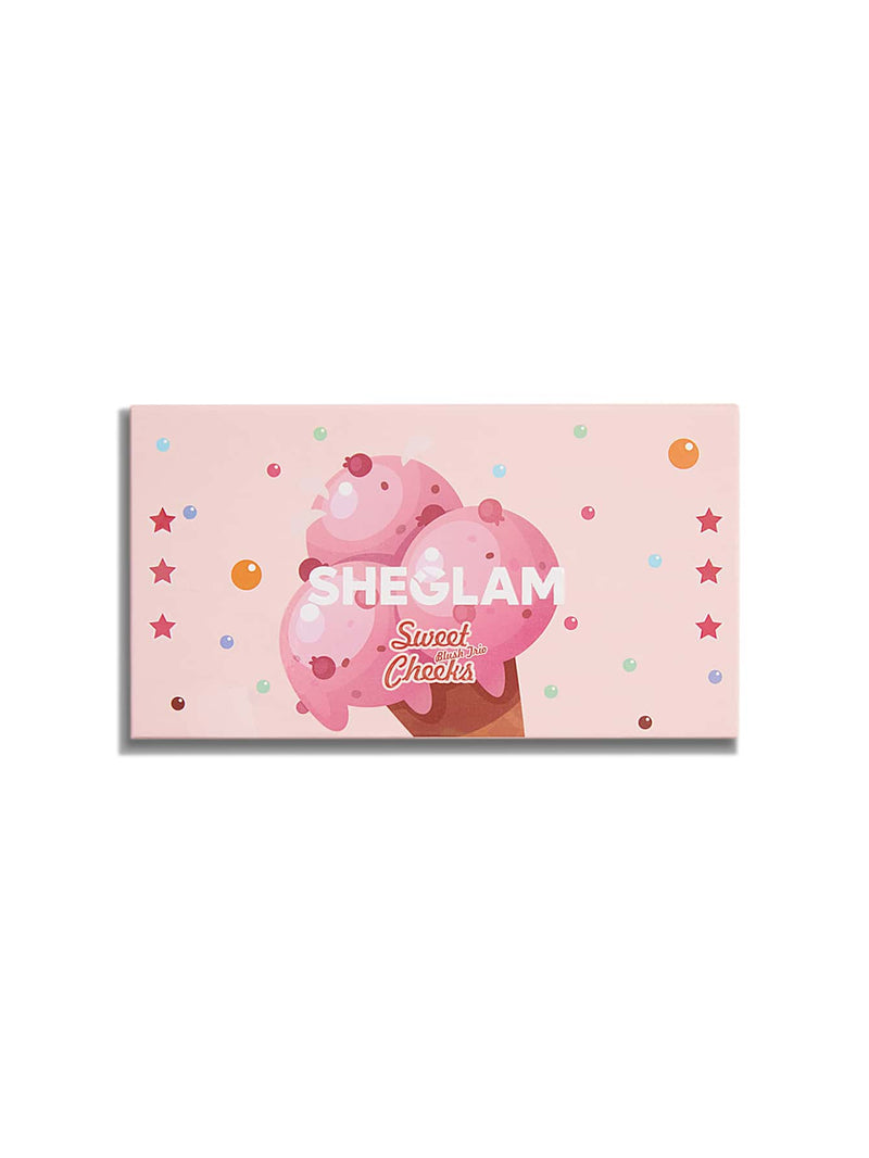 SHEGLAM Sweet Cheeks Blush Trio Enamored