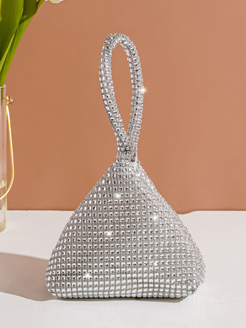 Mini Rhinestone Decor Novelty Bag