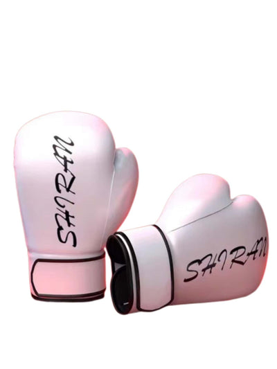 1pair Letter Graphic Boxing Gloves