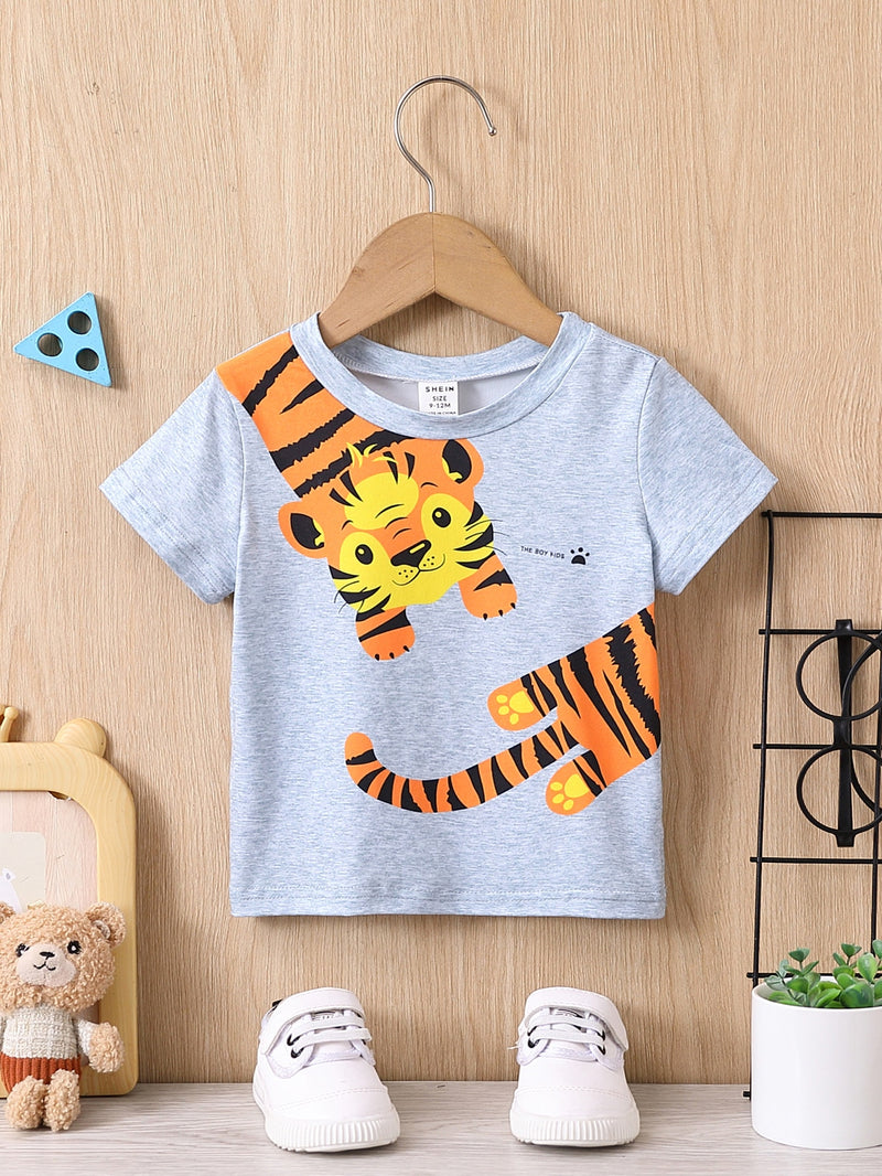 Baby Tiger Print Tee