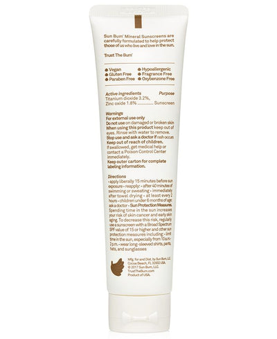 SunBum Mineral Tinted Sunscreen Face Lotion SPF 30