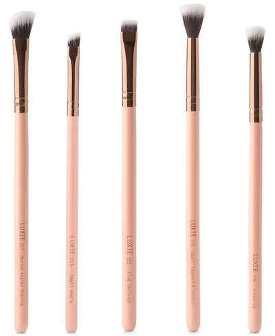 5-Pc. Rose Gold Eye Essential Brush Set