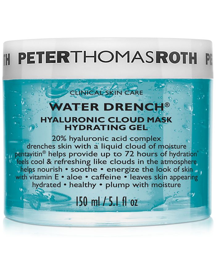 PETERTHOMASROTH Water Drench Hyaluronic Cloud Mask Hydrating Gel